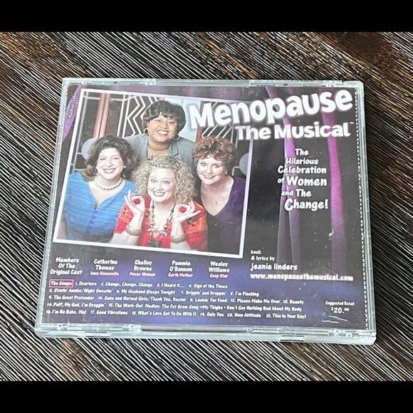 Menopause the Musical Soundtrack Comedy Funny Celebration of Women The Change CD - Picture 3 of 3